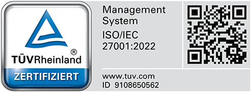 TÜV ISO 27001:2013 CenterDevice