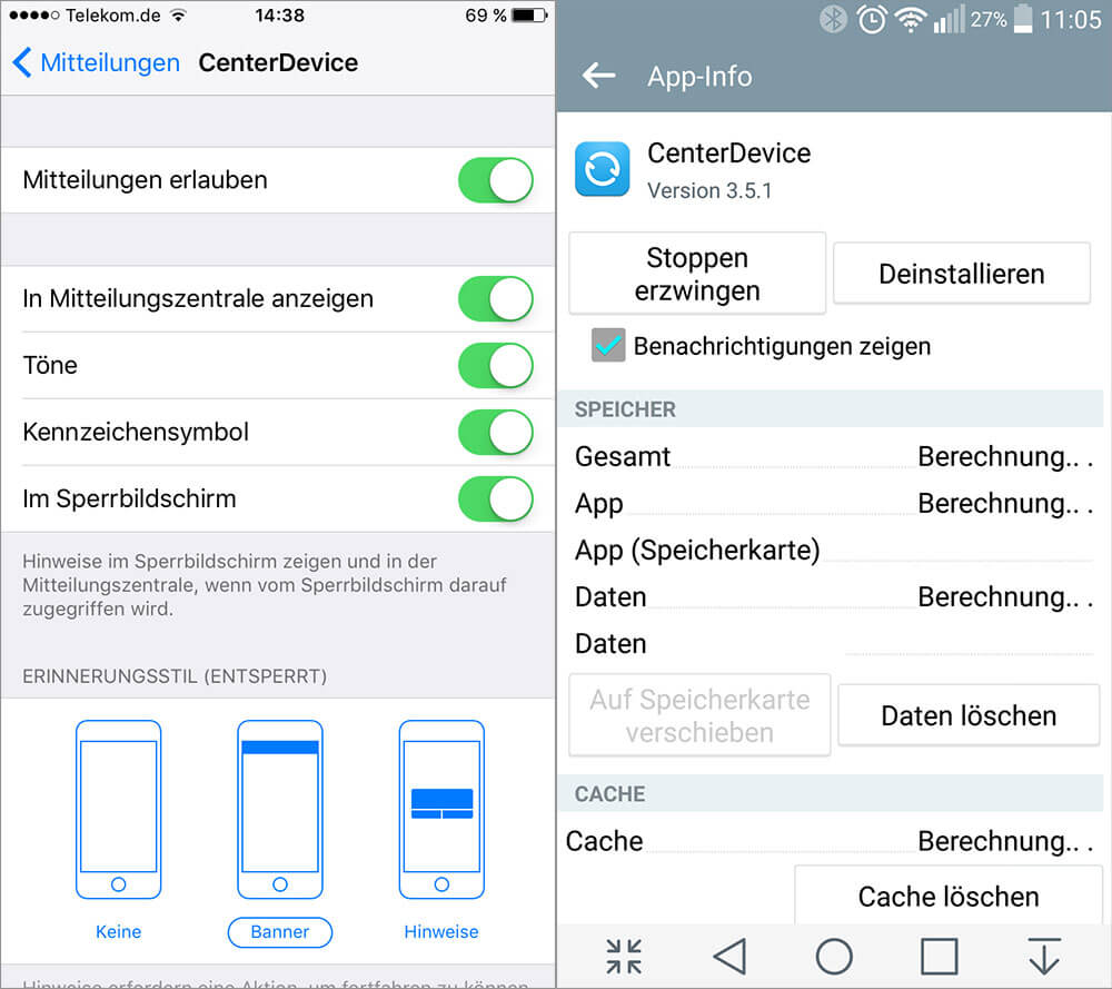 App-Benachrichtigungen