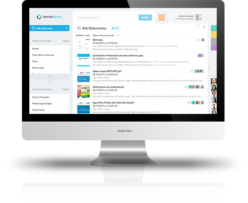 CenterDevice paperless papierlos starten – Ihr papierloses Büro – deutsche Cloud