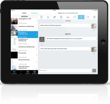 CenterDevice document management system