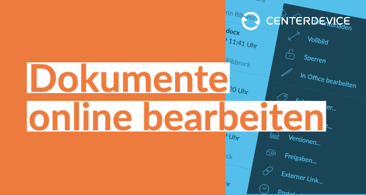 Dokumente online bearbeiten