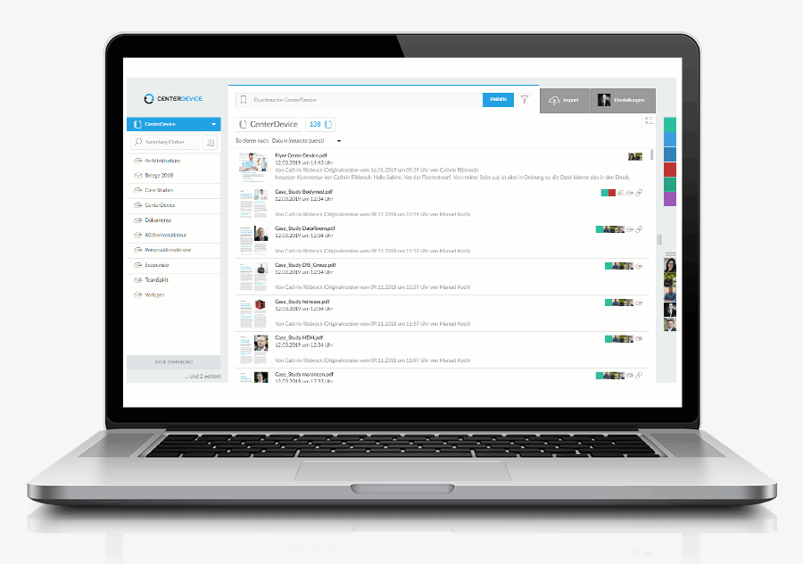Professionelles Dokumentenmanagement und Online Collaboration