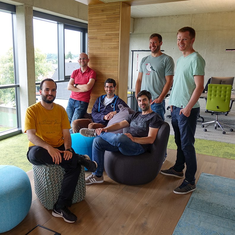 Das Entwicklerteam des deutschen Cloud DMS CenterDevice in Solingen