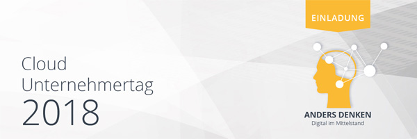 Digitalisierung Cloud Unternehmertag 2018