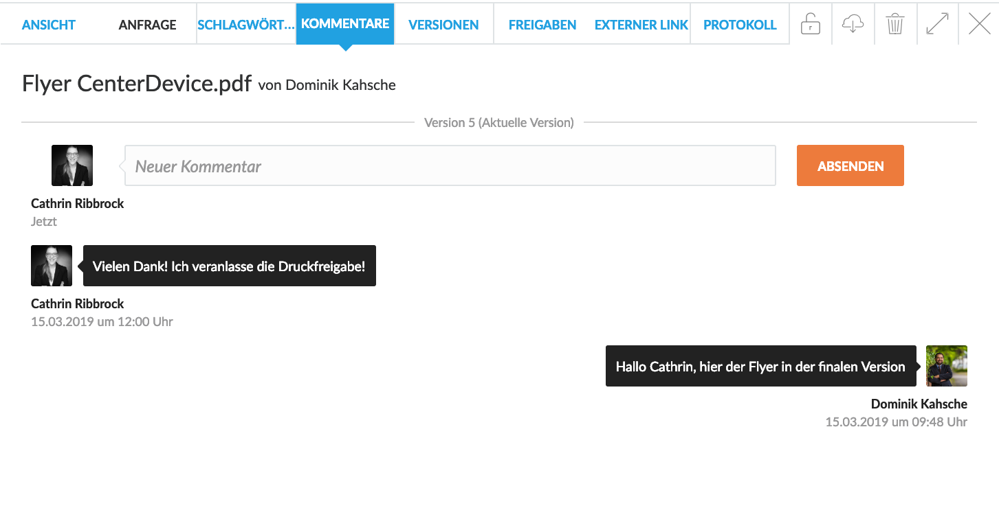Die Dokumentencloud für Ihr Business